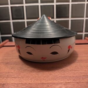 Vintage Kokeshi Trinket Dish